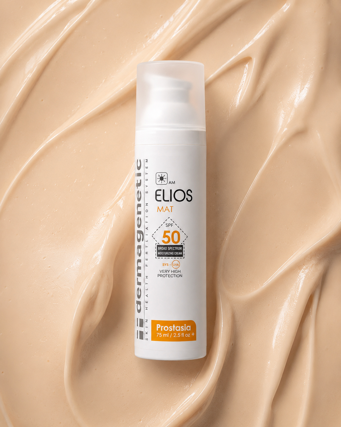 СОНЦЕЗАХИСНИЙ КРЕМ SPF ELIOS MAT 50 DERMAGENETIC