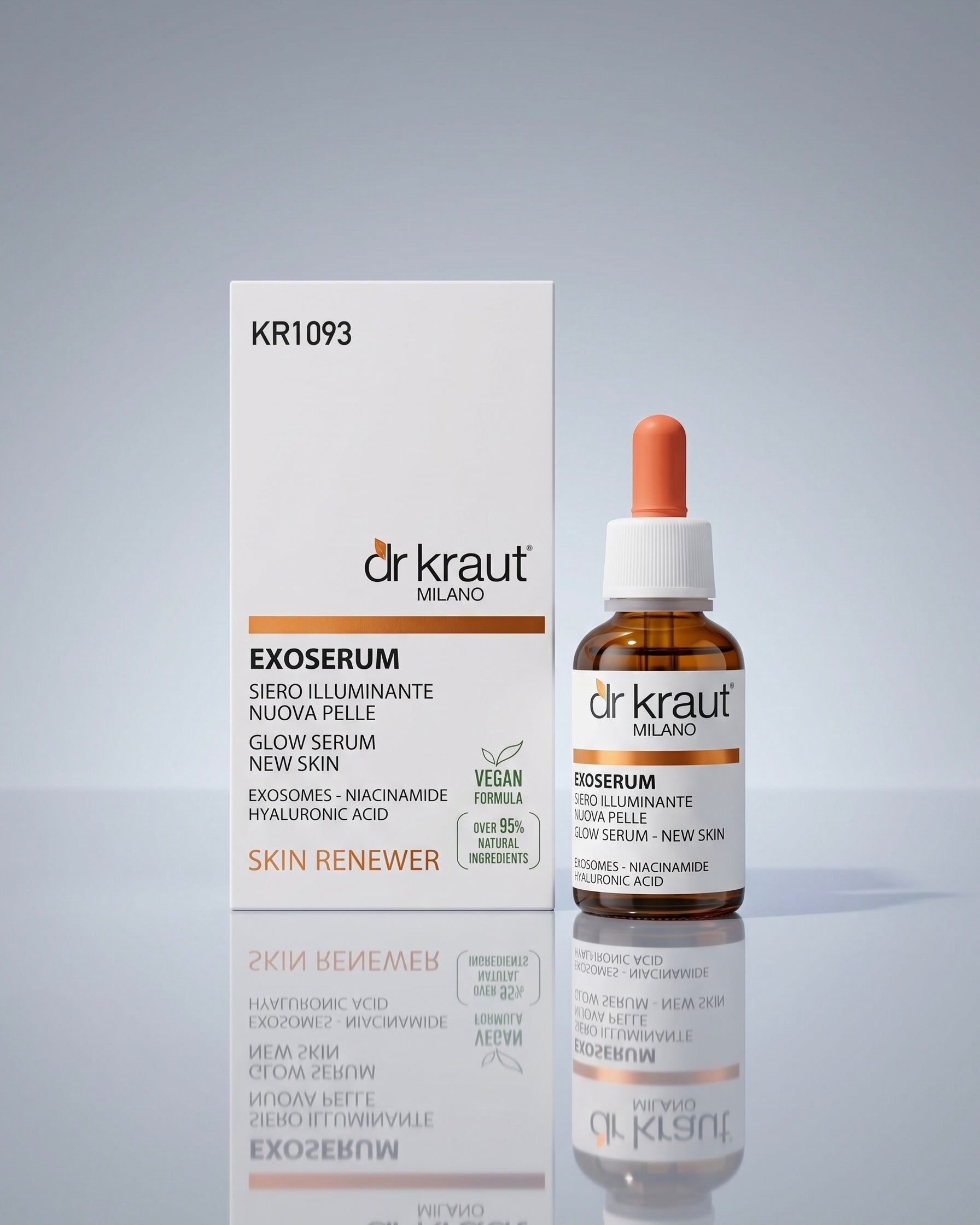 EXOSERUM. СИРОВАТКА З ЕКЗОСОМАМИ ДЛЯ ОБЛИЧЧЯ DR.KRAUT