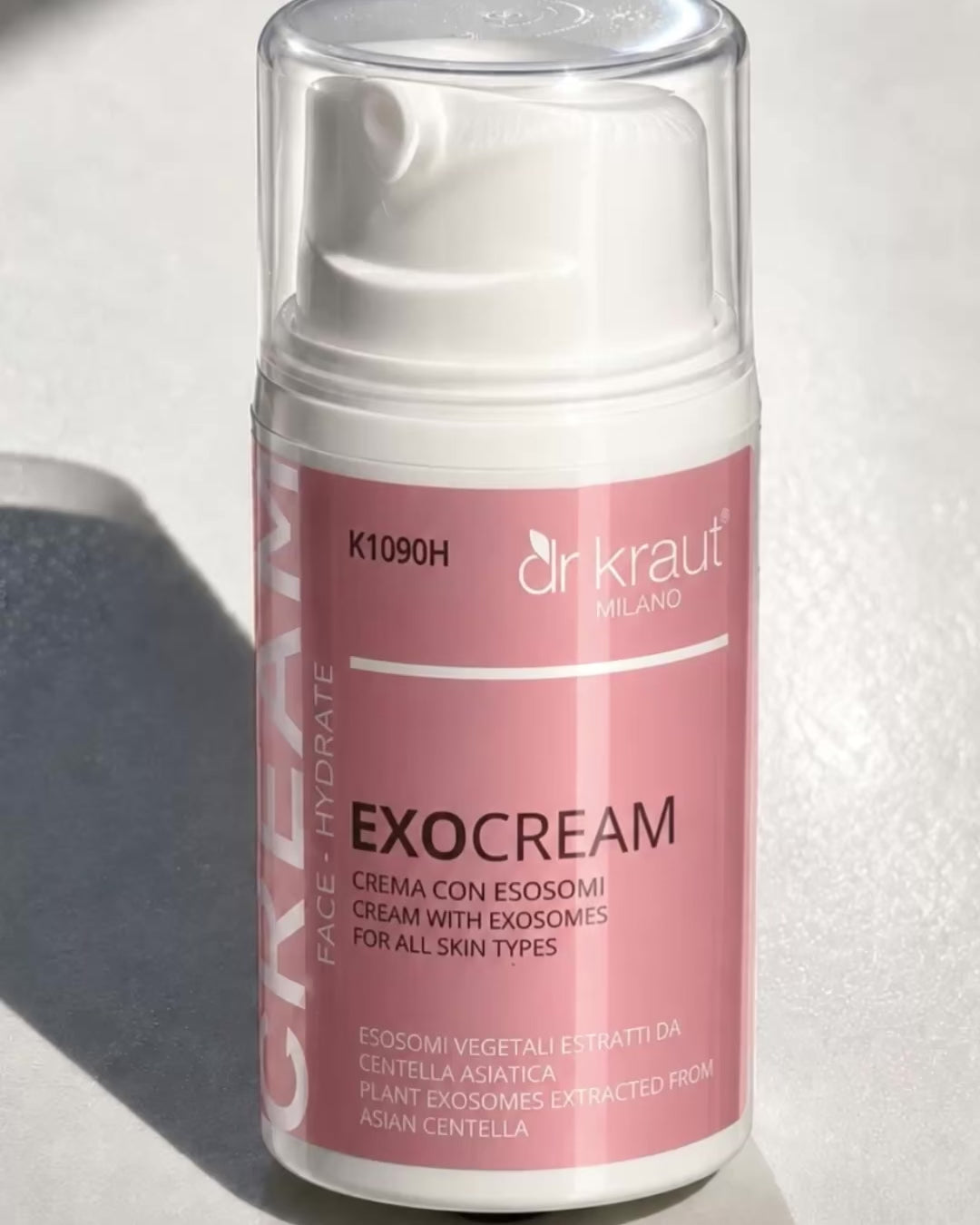 EXOCREAM. КРЕМ З ЕКЗОСОМАМИ ДЛЯ ВСІХ ТИПІВ ШКІРИ DR.KRAUT